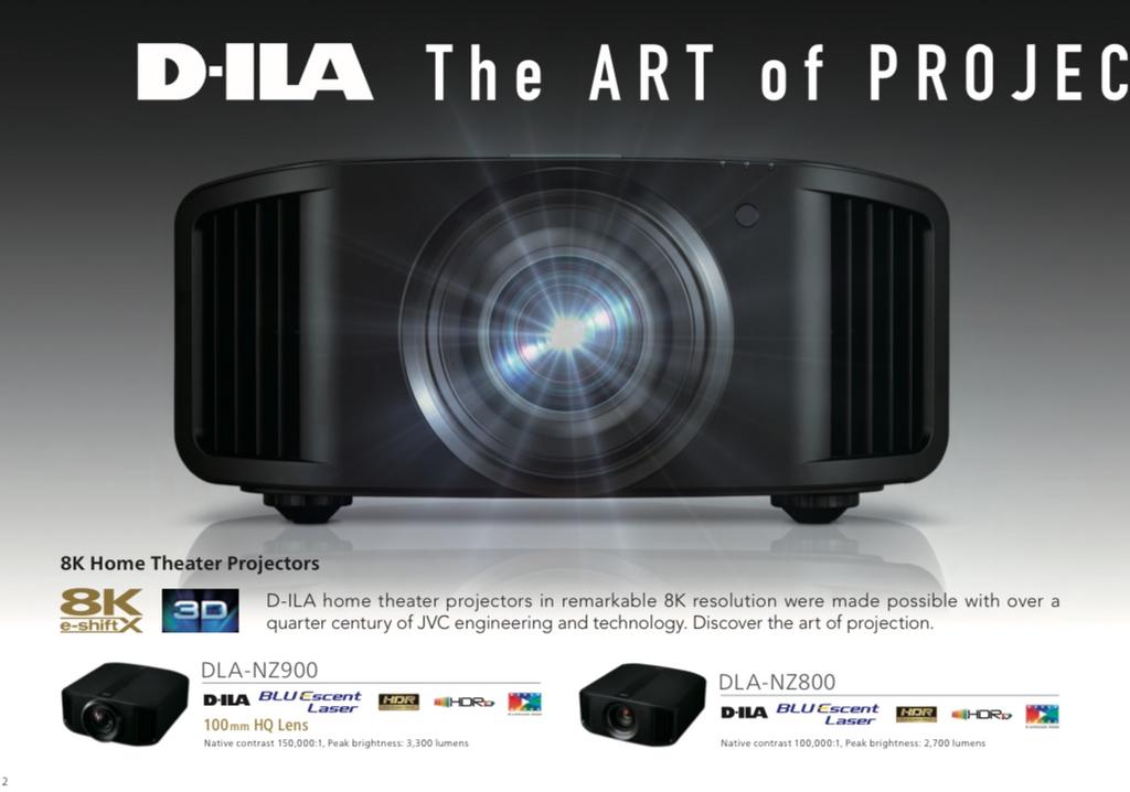 JVC DLA NZ-800 / NZ-900 AANBIEDING Laser Cinema Projectoren, LCOS, JVC, Nieuw, Ophalen of Verzenden