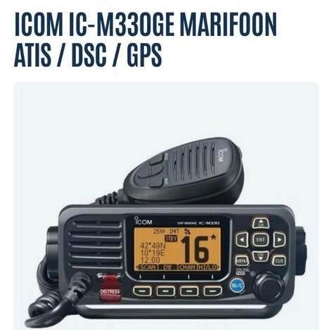 ICOM IC-M330GE Marifoon ATIS / DSC / GPS, Ophalen of Verzenden, Nieuw, Radio