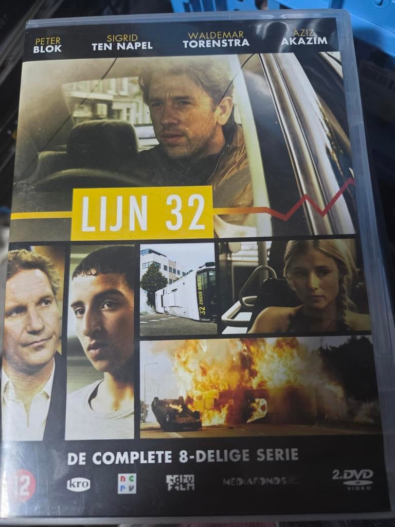 Lijn 32 - Complete 8-delige serie op DVD, Ophalen of Verzenden