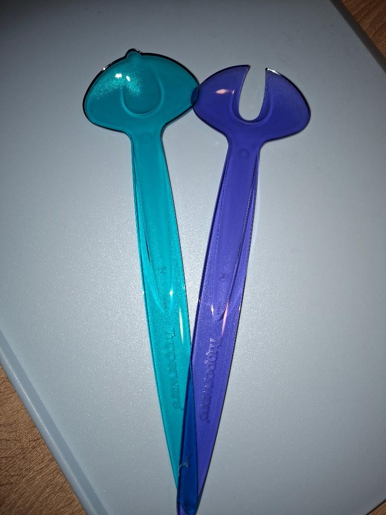 Tupperware “Eleganzia sla bestek” Nieuw, Huis en Inrichting, Ophalen of Verzenden, Nieuw, Blauw, Overige typen