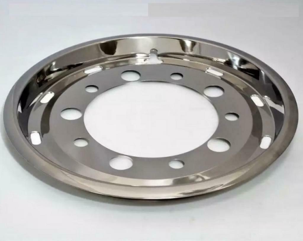 RVS wielschalen 22,5inch voor supersingle ET120 of ET135, Auto-onderdelen, Ophalen of Verzenden, Nieuw, Overige merken, Overige Auto-onderdelen
