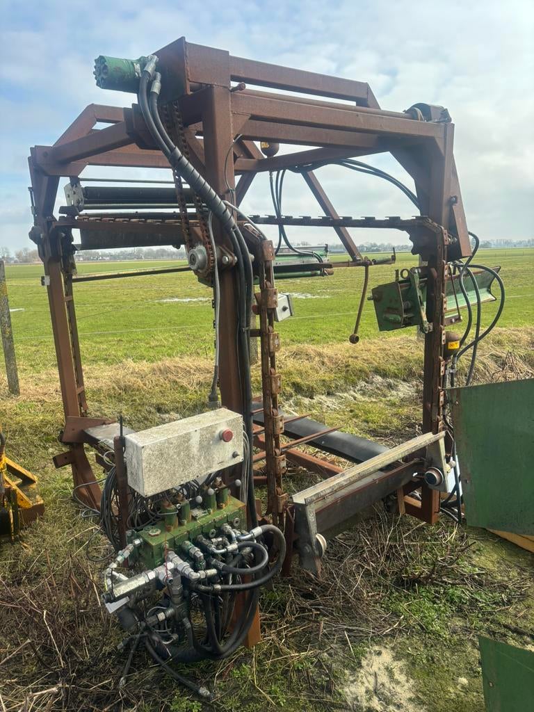 Zelfbouw wikkelaar met trechter, Ophalen
