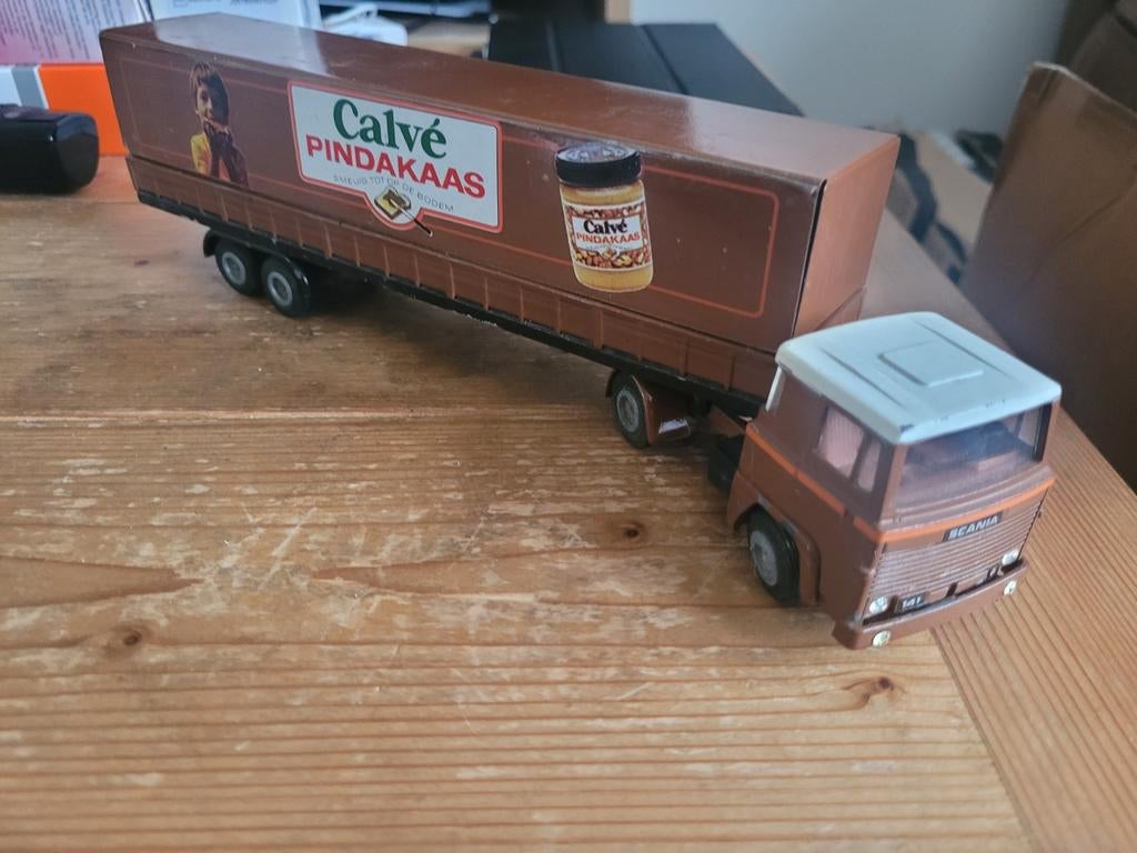 Scania oplegger  calve, T, T, Zo goed als nieuw, Tekno