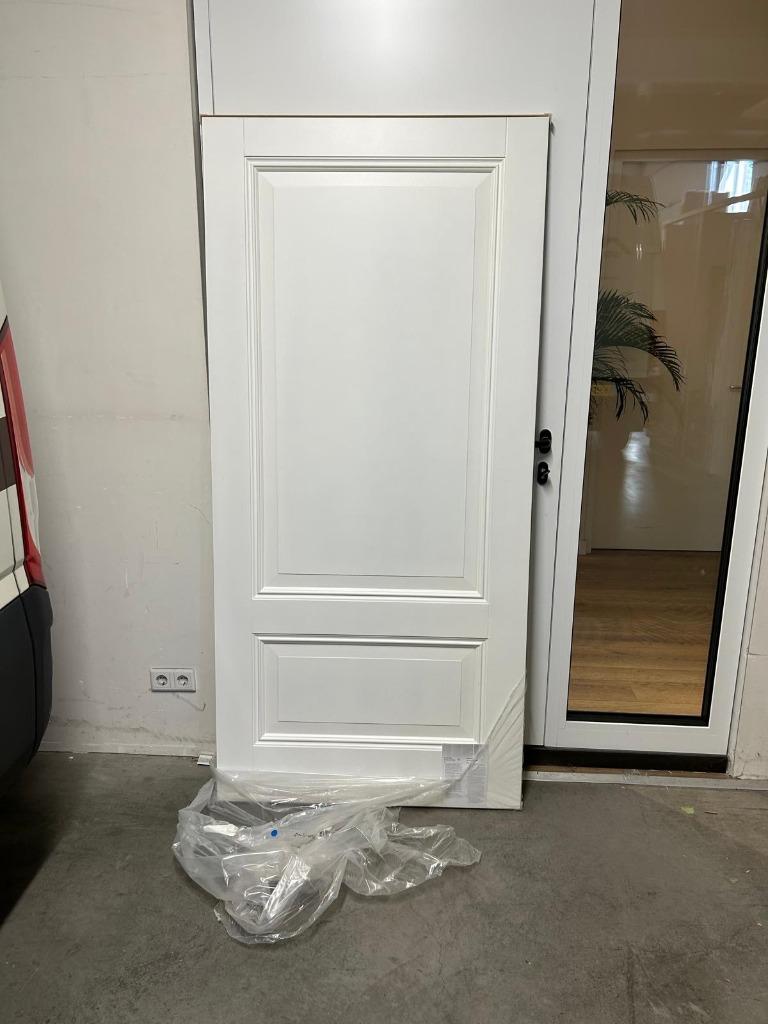 Klassieke deur 93.0 x 201.5 opdek rechts, 80 tot 100 cm, Binnendeur, Nieuw, Ophalen of Verzenden