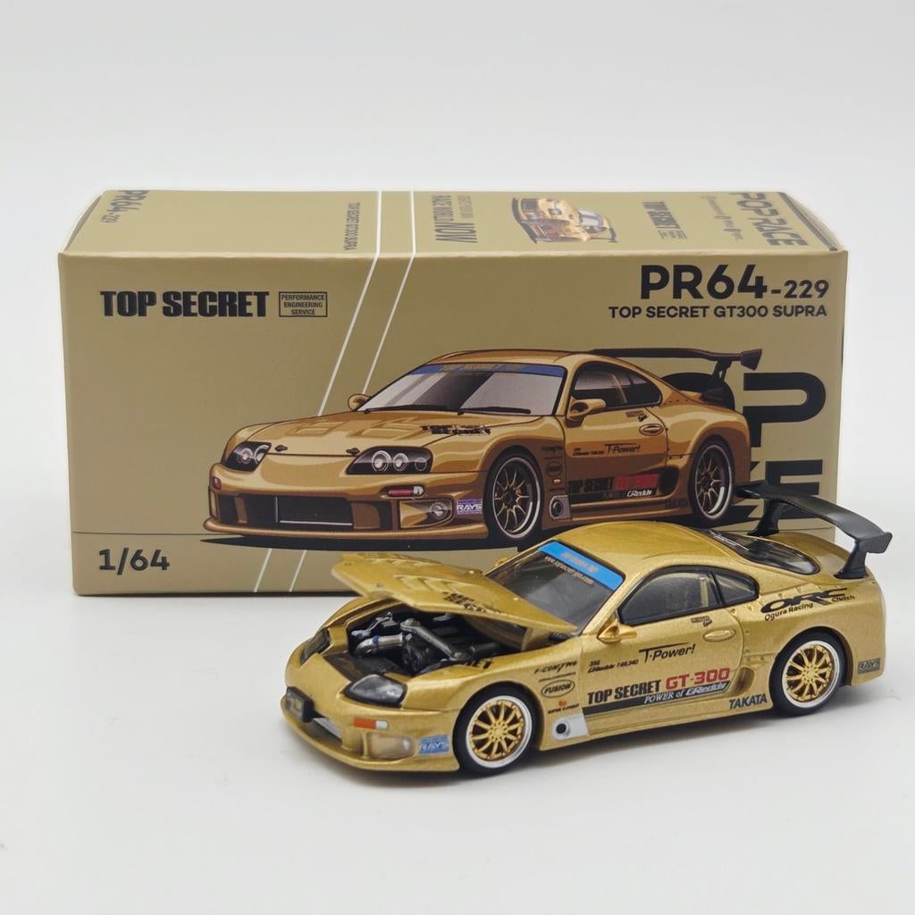 Pop Race Top Secret GT300 Supra 1:64, Auto, Unknown, Nieuw, Ophalen of Verzenden