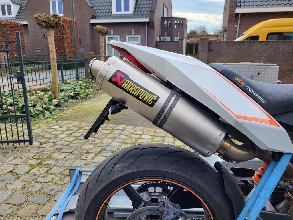 MIVV & AKRAPOVIC uitlaat systeem KTM SUPERDUKE 990 990R, Motoren, Ophalen of Verzenden, Gebruikt