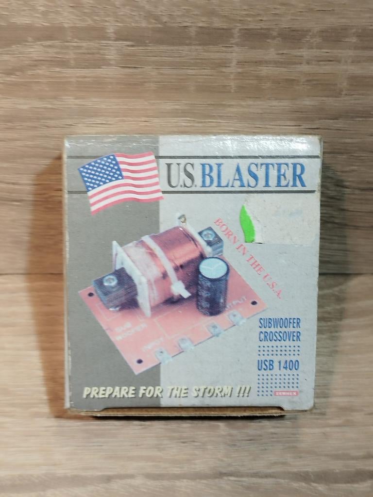 U.S. Blaster Subwoofer Crossover USB 1400, Overige merken, Gebruikt, Subwoofer, Ophalen of Verzenden