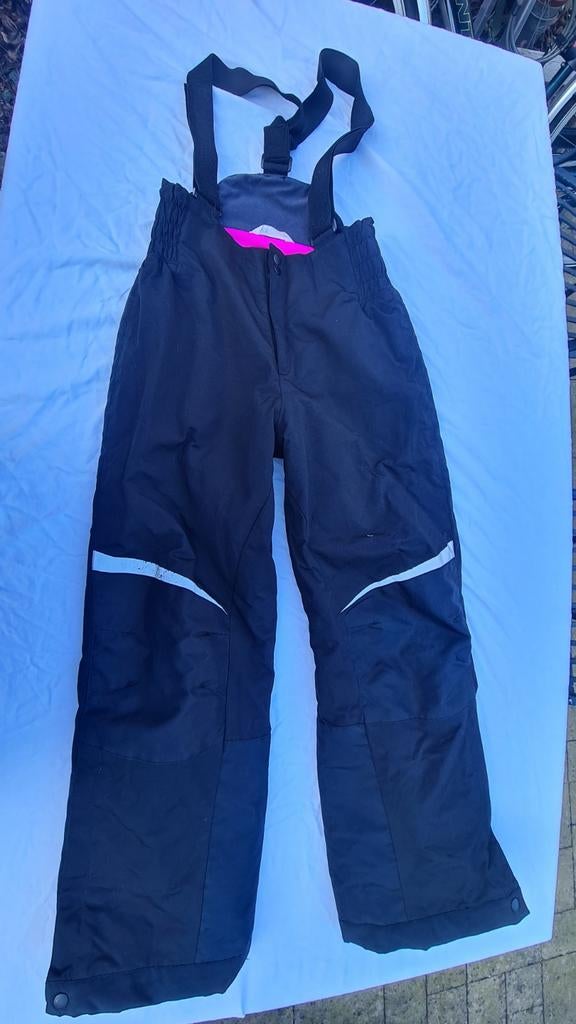 Zwarte skibroek maat 158, Kinderen en Baby's, Kinderkleding | Maat 158, Ophalen, Gebruikt, Meisje, H&M