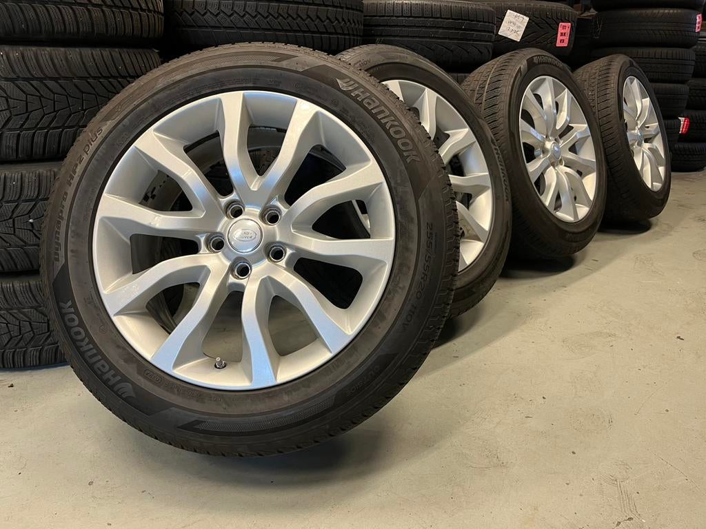 20 inch Originele Range Rover L405 Zomerset Hankook TPMS, Auto-onderdelen, Banden en Velgen, Gebruikt, 255 mm, Banden en Velgen