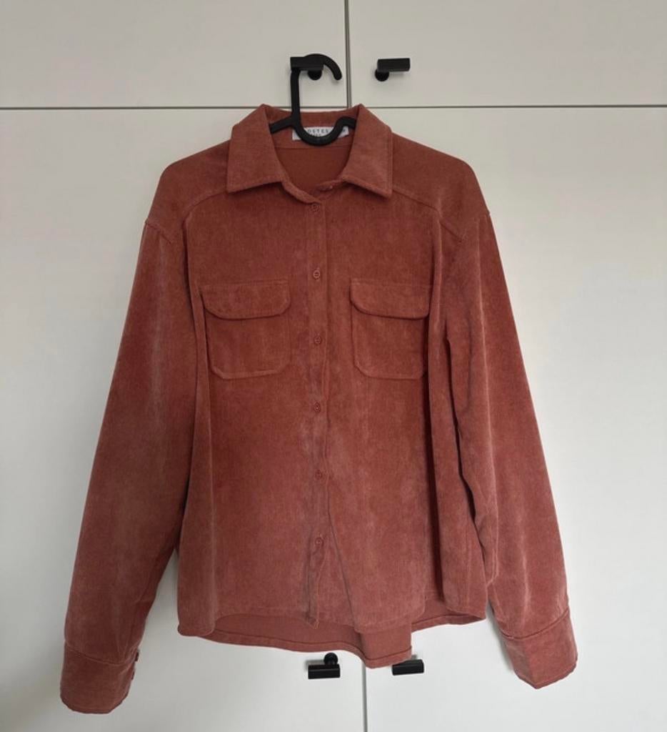 Corduroy overhemd, Ophalen of Verzenden, Gedragen, Maat 34 (XS) of kleiner, Roze
