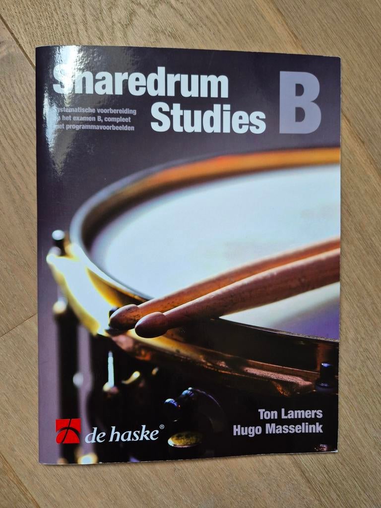 Snaredrum Studies B - Nieuwstaat!, Muziek en Instrumenten, Bladmuziek, Ophalen of Verzenden