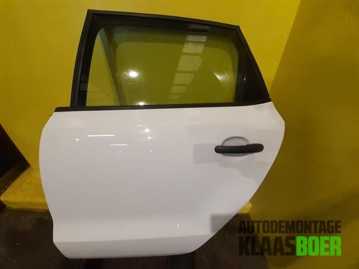 Portier 4Deurs links-achter van een Volkswagen Polo (LB9A), Auto-onderdelen, Gebruikt, Ophalen of Verzenden, 12 maanden garantie