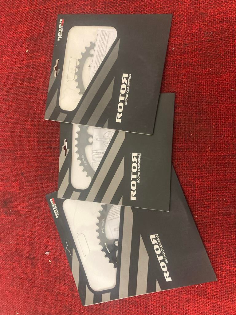 Nieuwe Rotor Voorbladen 34/42/44T, Crankstel of Pedalen, De ruyterstraat 86, Nieuw, Cycling@steenbergen.cc