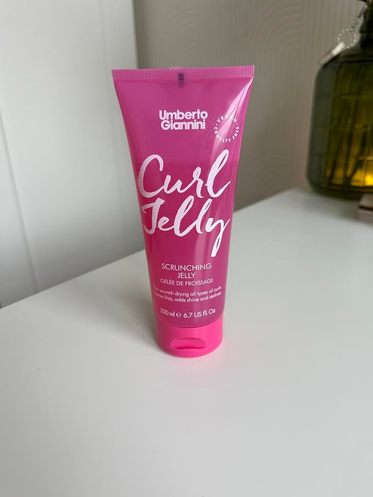 Umberto Giannini Curl Jelly - Scrunching Jelly, Ophalen of Verzenden, Gebruikt, Gel, Wax, Haarlak of Mousse