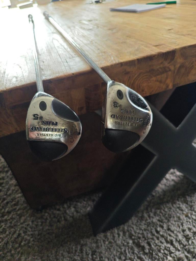 Callaway Big Bertha Houten 3 & 5, Ophalen of Verzenden, Gebruikt, Club, Callaway