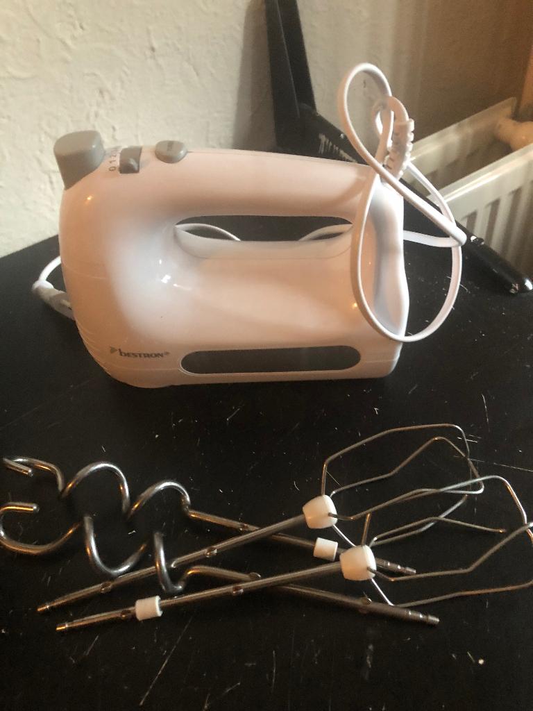 Hand Mixer, Minder dan 1 liter, Ophalen, Zo goed als nieuw, 3 snelheden of meer