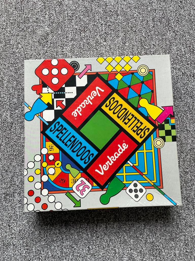 Verkade Spelletjesdoos - Compleet!, Hobby en Vrije tijd, Ophalen of Verzenden, Nieuw