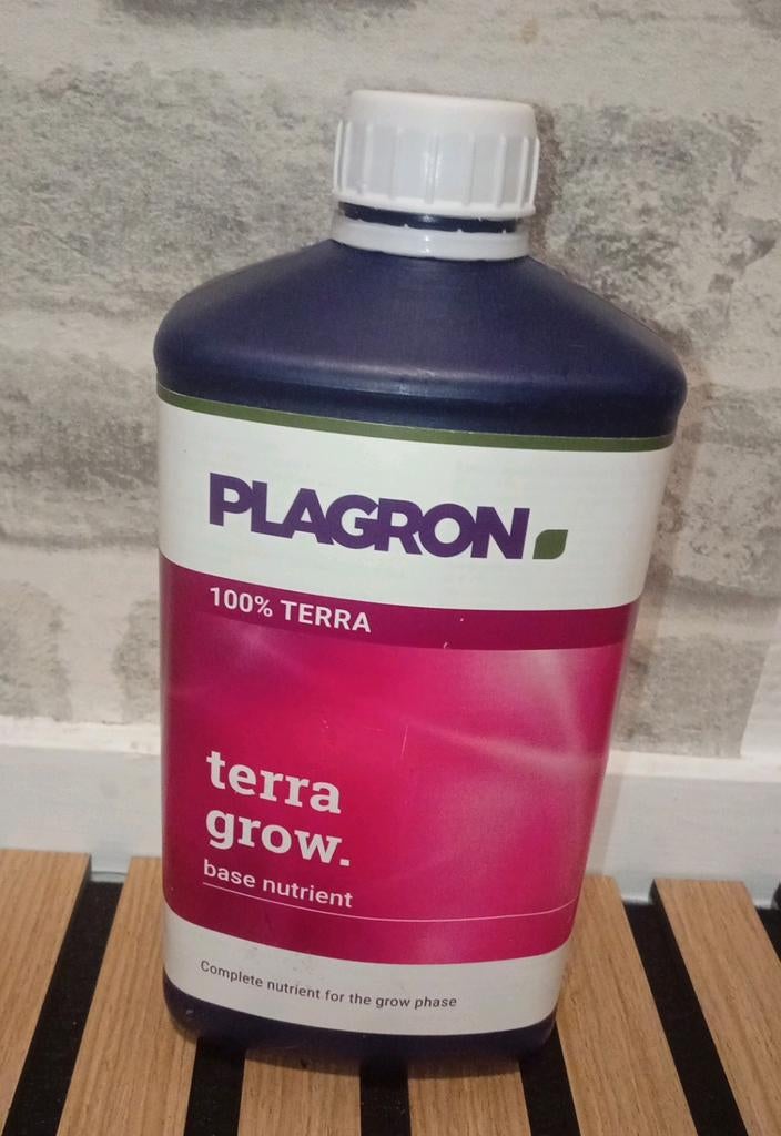 Plagron Terra Grow - Voedingsstof voor de groeifase, Ophalen of Verzenden, Gebruikt
