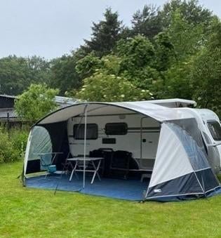 Eriba Feeling 425 met mover en Unico Verona voortent, Caravans en Kamperen, Caravans, Standaardzit, Schokbreker, Particulier, Eriba