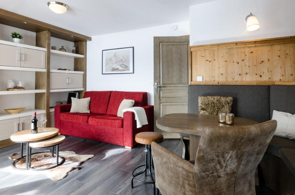 Ski-in Ski-out 4 persoons appartement Vallandry  / Les Arcs, Vakantie, Internet, Appartement, In wintersportgebied, Dorp