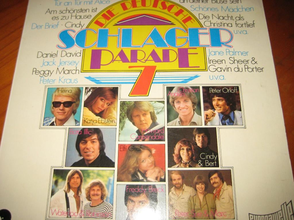 LP, Die deutsche Schlager Parade 7, Ophalen of Verzenden, Zo goed als nieuw, 12 inch