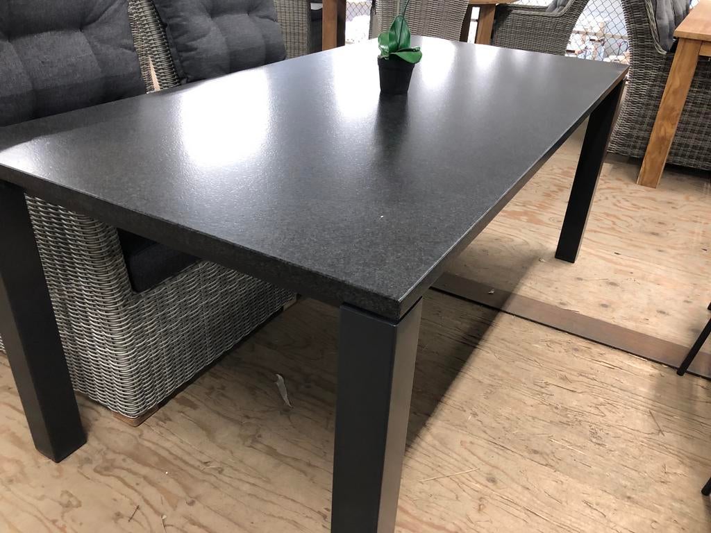 Graniettafel Diningtafel Tuintafel Graniet Tafel Nova, Ophalen, Nieuw, Rechthoekig