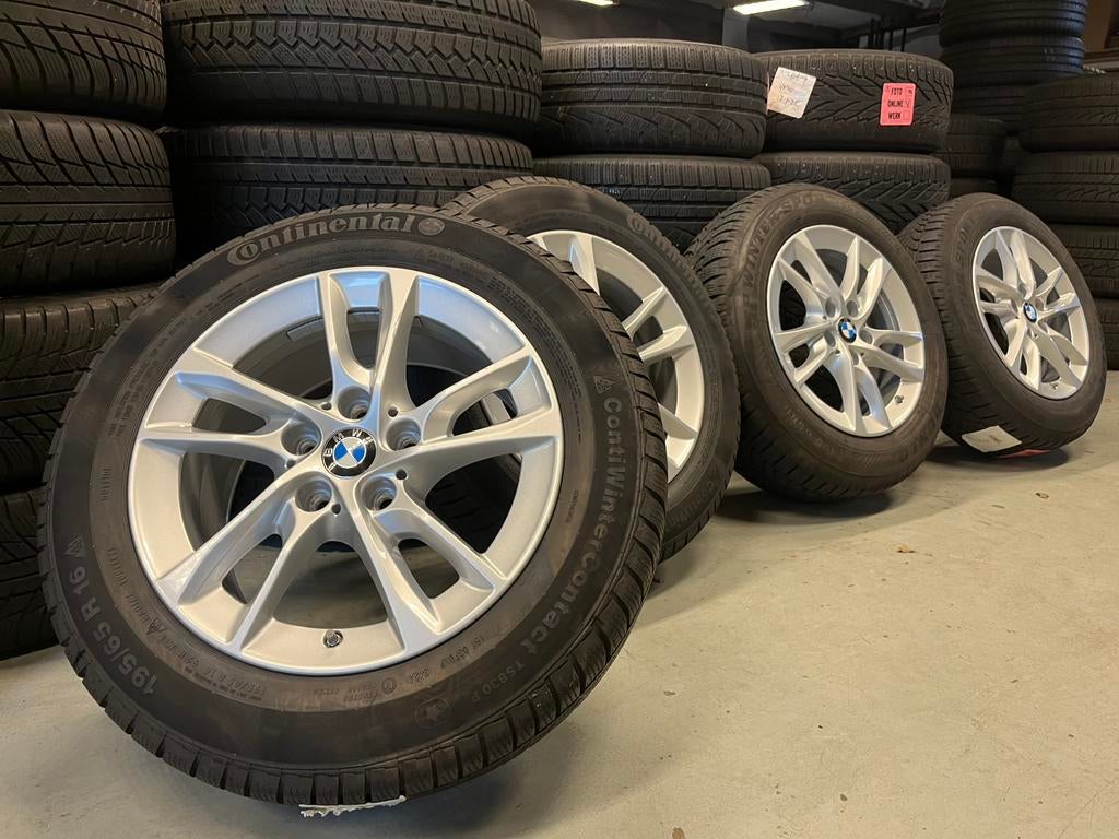 Originele Winterset BMW 2 Serie Grand Tourer Active Tourer, Ophalen, Gebruikt, 16 inch, Banden en Velgen