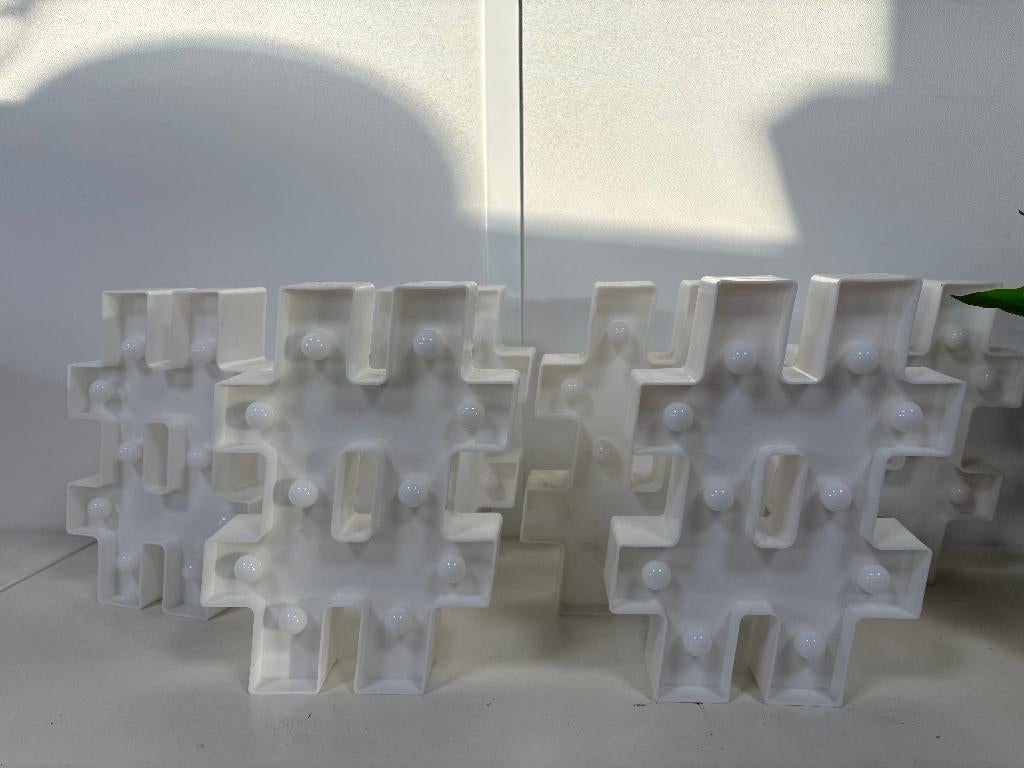 hashtag lamp design # decor light lampje, Huis en Inrichting, Ophalen of Verzenden, Nieuw