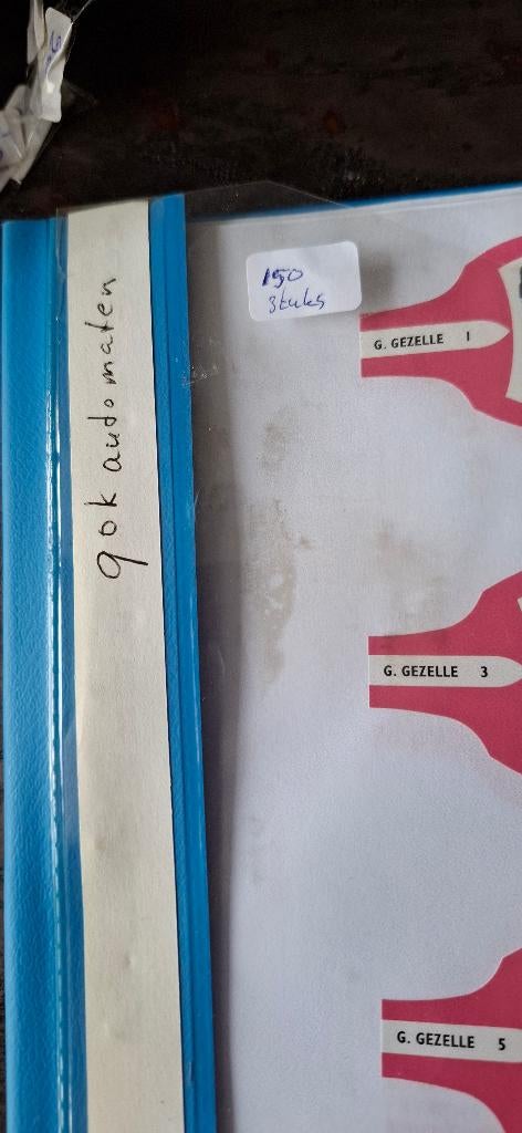 Sigarenbandjes  Gokautomaten, Ophalen