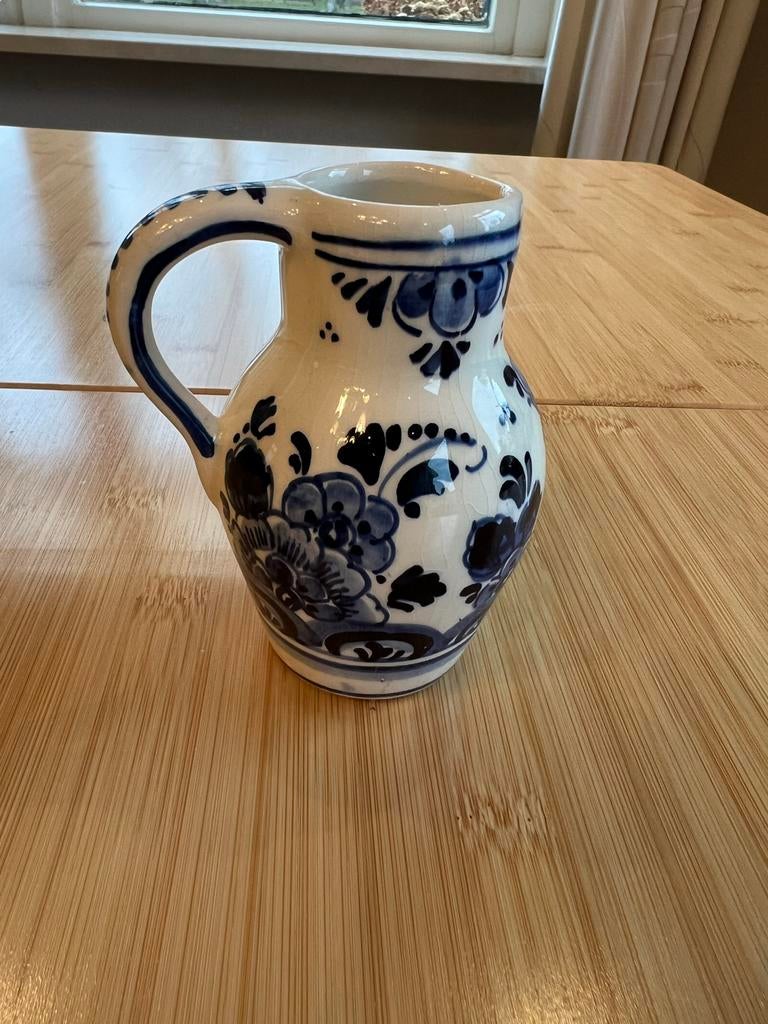 Vintage Handgeschilderde Hongaarse Kruik, Antiek en Kunst, Antiek | Vazen, Ophalen