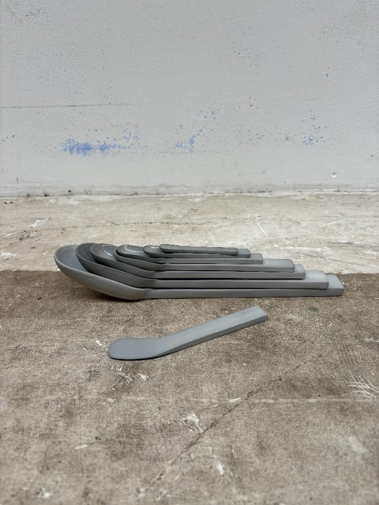Exclusieve design lepelset – Piet Stockmans – topstaat!, Ophalen of Verzenden