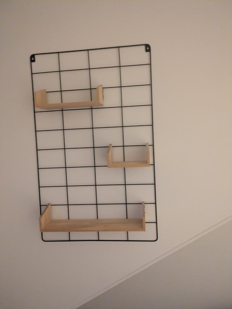 Wandrek met plankjes, Ophalen of Verzenden
