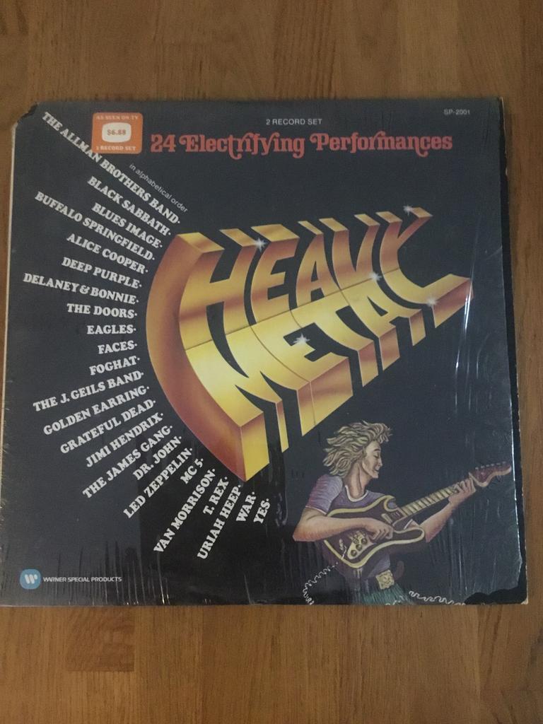 Lp heavy metal, Ophalen of Verzenden, Zo goed als nieuw
