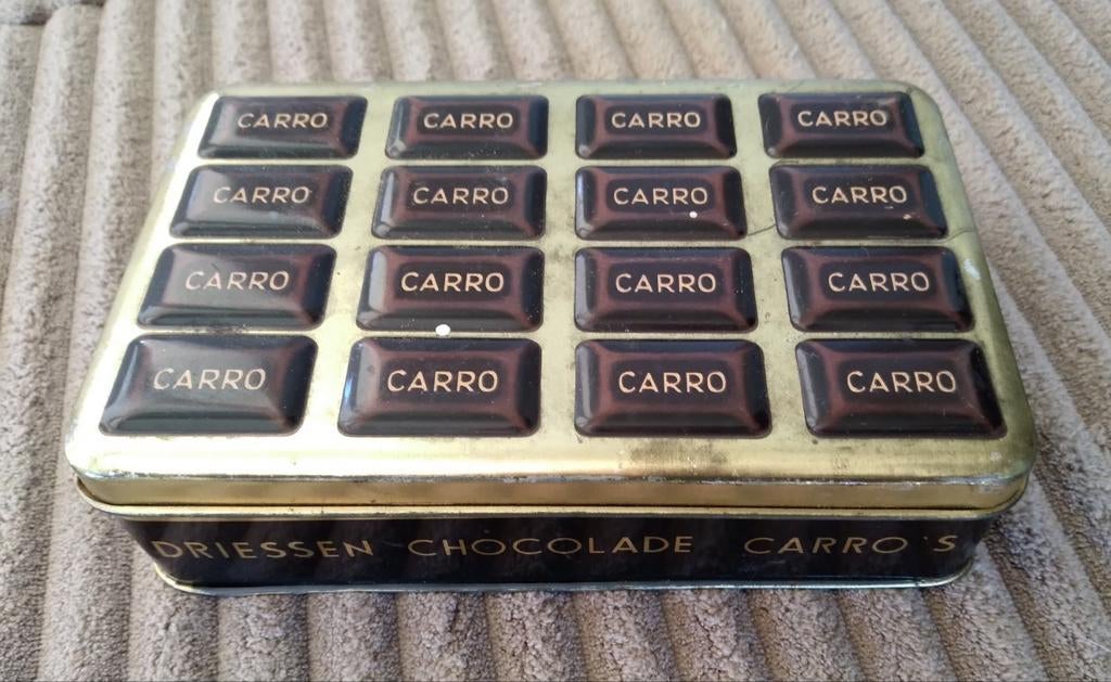 A. Driessen chocolaad fabriek Rotterdam, Verzamelen, Blikken, Ophalen of Verzenden, Gebruikt, Overige, Overige merken