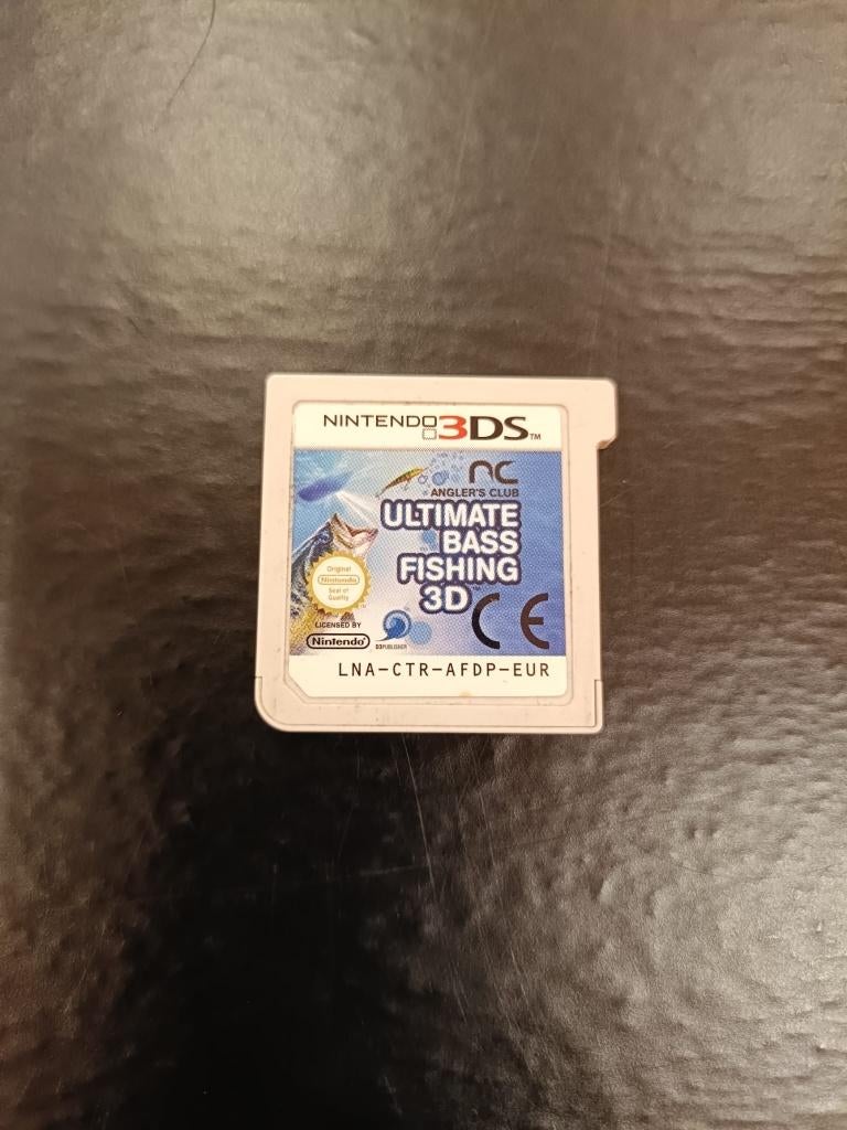 Nintendo 3DS Game: Anglers Club Ultimate Bass Fishing 3D, 1 speler, Ophalen of Verzenden, Zo goed als nieuw, Vanaf 3 jaar