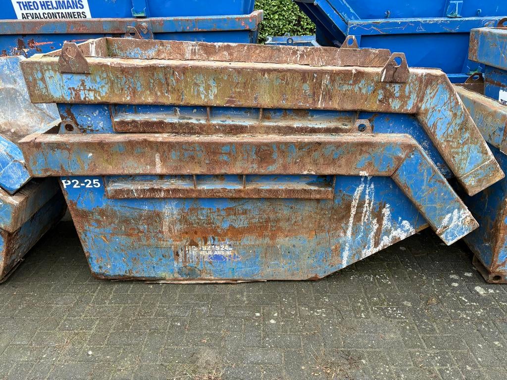 2x 2 kuub Afvalcontainer - Gebruikt, Ophalen of Verzenden