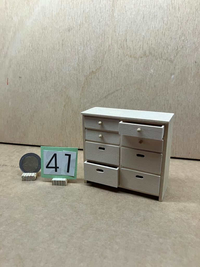 Miniatuur IKEA kast 1:12, Ophalen of Verzenden, Zo goed als nieuw, Poppenhuis