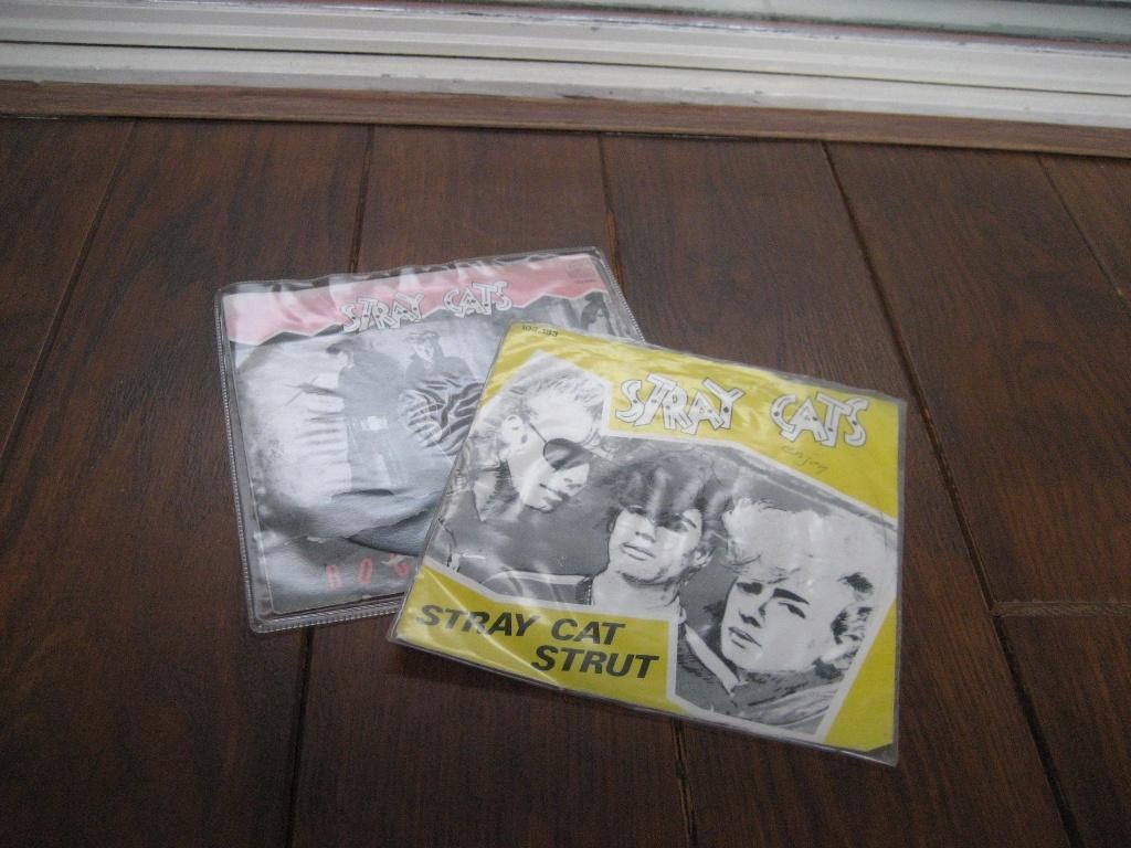 Stray cats single, Cd's en Dvd's, Vinyl Singles, 7 inch, Single, Ophalen of Verzenden, Zo goed als nieuw