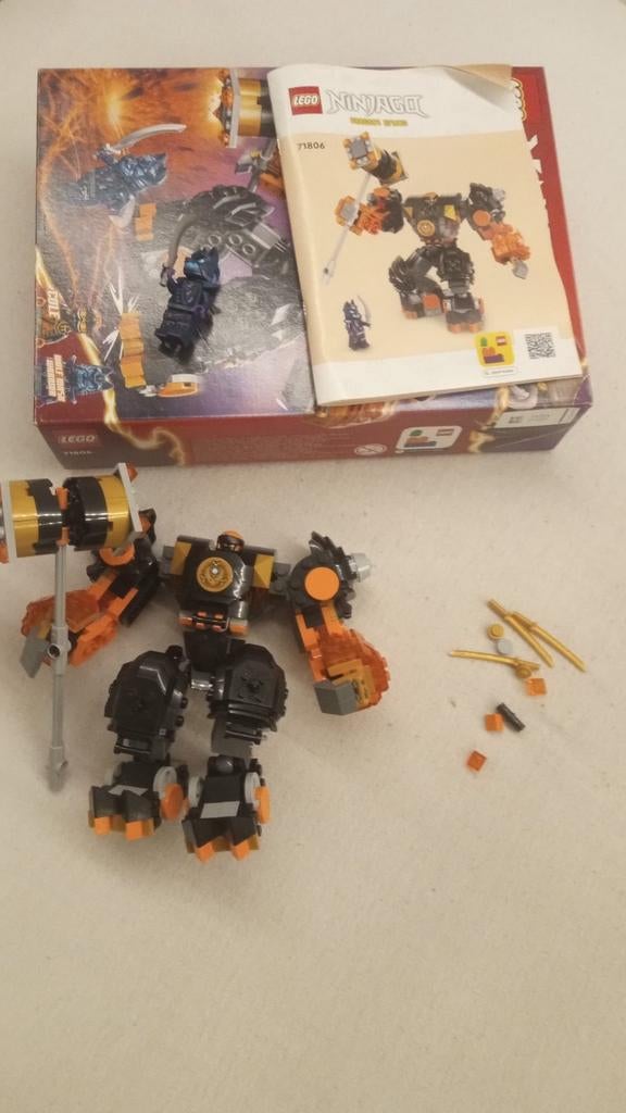 Lego Ninjago set, Ophalen of Verzenden, Zo goed als nieuw, Complete set, Lego
