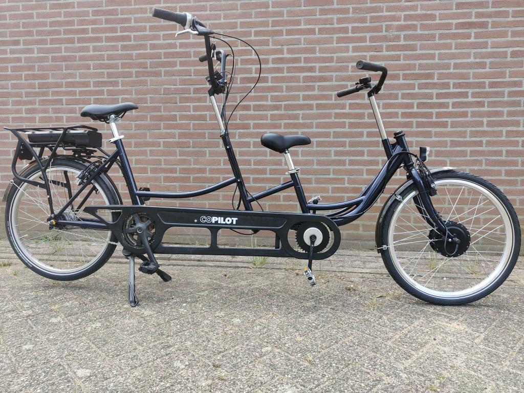 Elektrische Huka Co-Pilot '24 ouder-kind tandem (Z.G.A.N.)