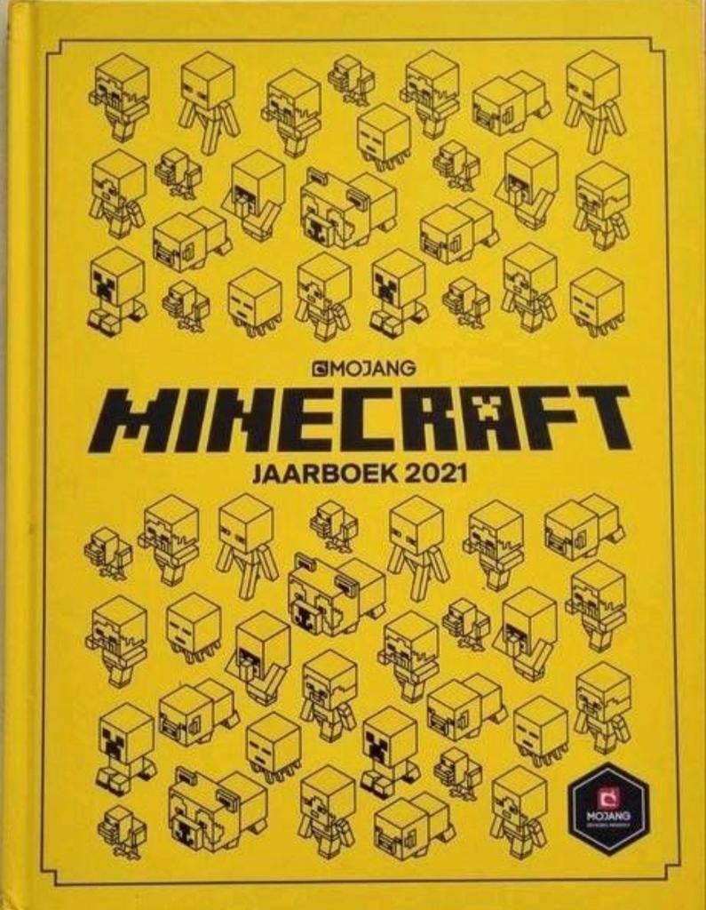 Minecraft Jaarboek 2021 - Nieuwstaat!, Ophalen of Verzenden, Zo goed als nieuw, Mojang, Non-fictie