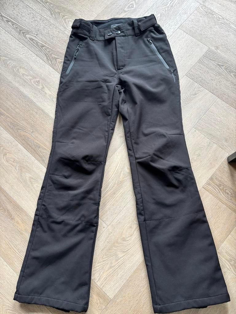 Skibroek zwart Mountain Peak maat S, Ophalen, Zo goed als nieuw, Maat 36 (S), Broek