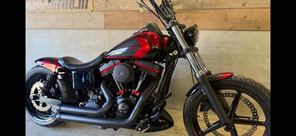 2 schitterende Custom build Harley’s Street bob, Motoren, Bedrijf, Chopper