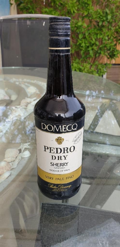 Vintage Sherry Pedro Domecq Very Pale Fino 1986, Verzamelen, Wijnen, Frankrijk, Nieuw, Ophalen of Verzenden, Rode wijn