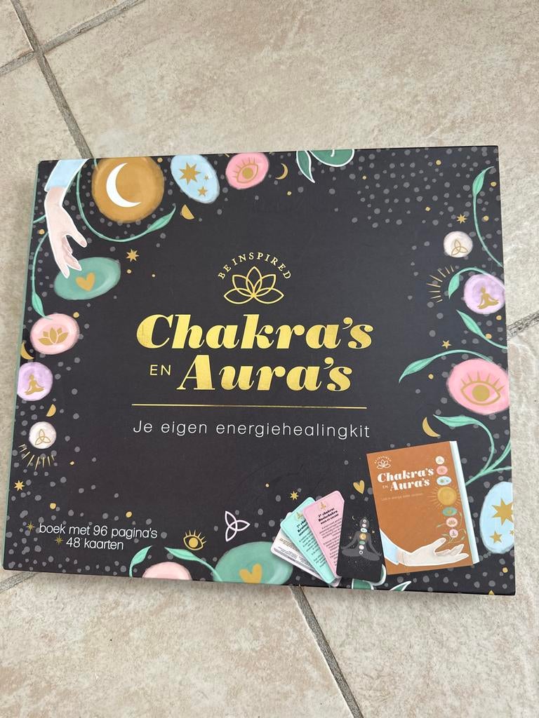 Chakra's en Aura's Energiehealingkit - Nieuw, Ophalen of Verzenden, Nieuw, Spiritualiteit algemeen, Achtergrond en Informatie