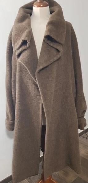 Max Mara jas bruin 46/46- 48, Verzenden, Nieuw, Maat 46/48 (XL) of groter, Bruin