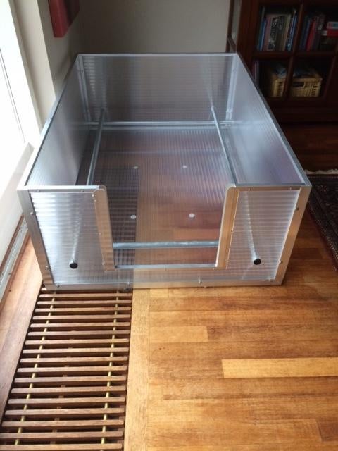 Werpkist van kunststof 100 x 150 x 60 cm., Dieren en Toebehoren, Hondenhokken, Ophalen, Hondenkennel, 110 cm of meer, Minder dan 65 cm
