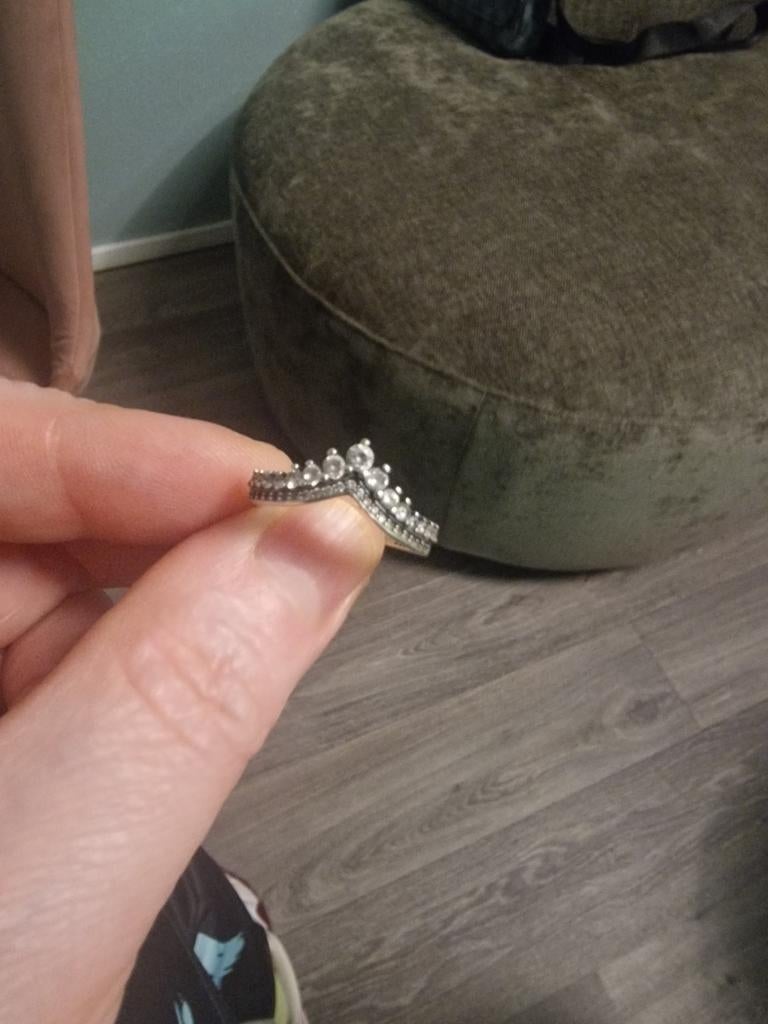 Pandora Ring - Elegante damesring te koop! Maat 58, Sieraden, Tassen en Uiterlijk, Ringen, Met edelsteen, Ophalen of Verzenden