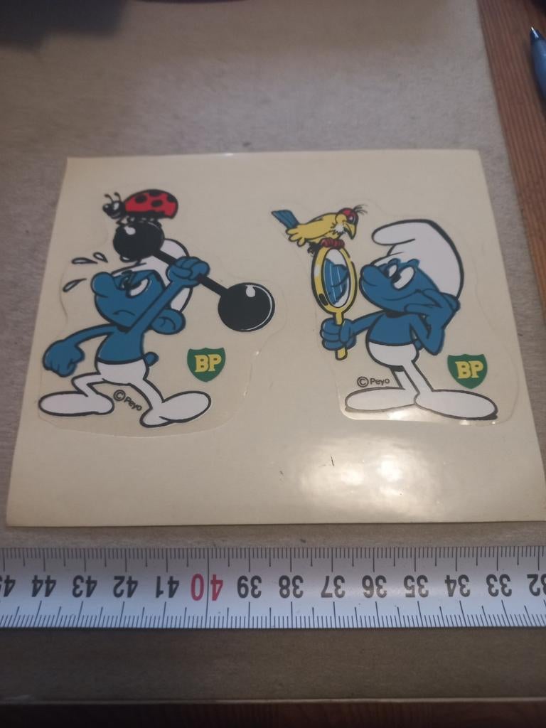 Smurf bp, Ophalen of Verzenden, Zo goed als nieuw