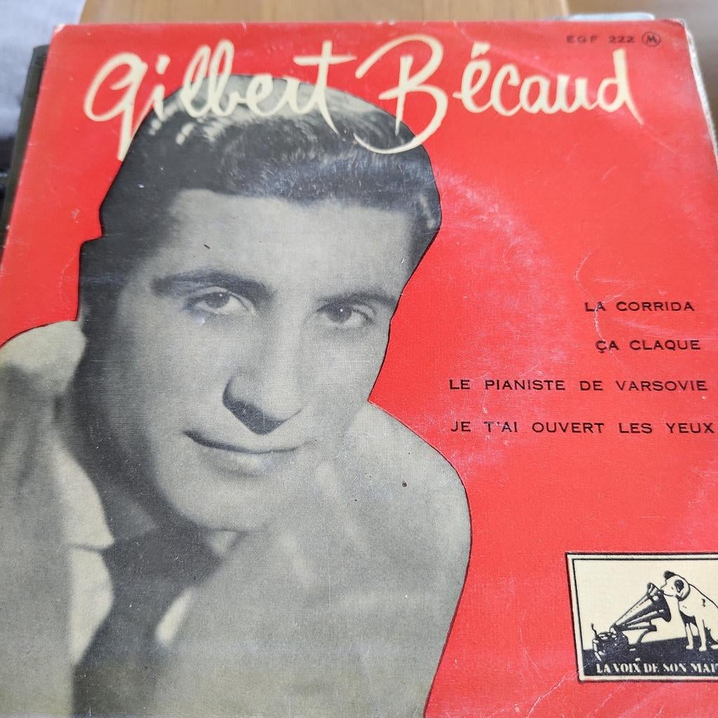 Gilbert Bécaud - La Corrida EP, Cd's en Dvd's, Vinyl Singles, Ophalen of Verzenden, Zo goed als nieuw, 7 inch